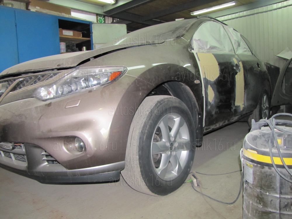 Кузовной ремонт Nissan Murano, окраска Nissan Murano, полировка Nissan Murano